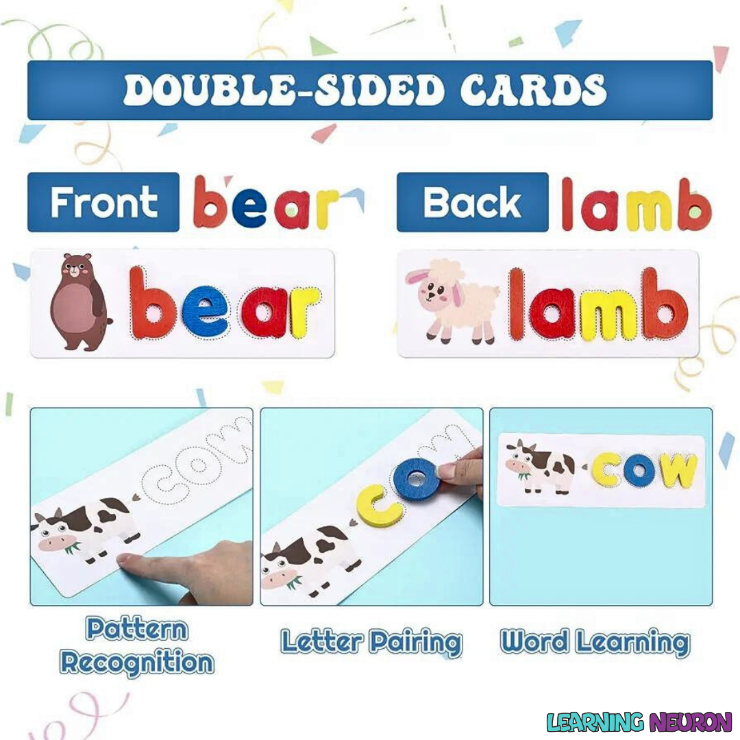 Spelling And Mathematics Game Set (2 in 1)  Kindergarten Starter Kit